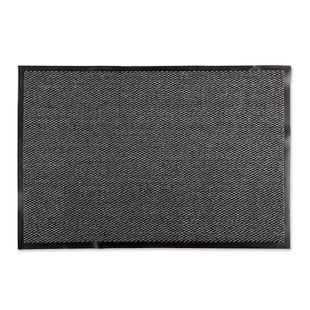 Made4Mansions 30 x 48 in. Grey & Black Walk Off Utility Runner Mat MA2567608